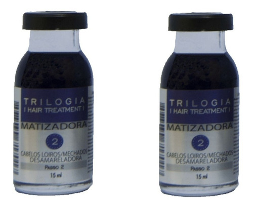 Ampola Matizadora Anti Oxidante Trilogia 15 Ml 2 Unidades