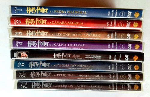 Harry Potter Coleção Completa  16 Dvds - Lacrados
