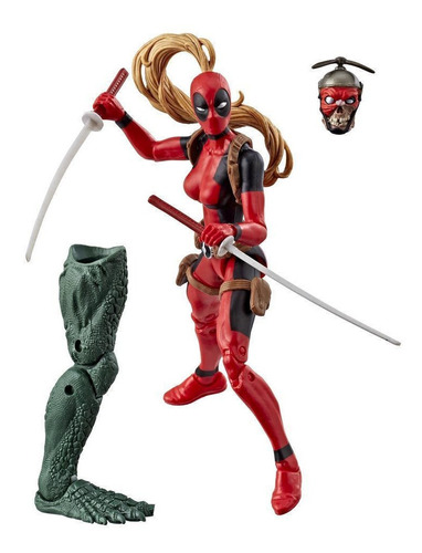 Lady Deadpool Marvel Legends Sauron Baf Hasbro