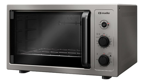 Forno Elétrico De Bancada Mueller 50 Litros Com Grill Mfb50b Cor Titânio 127v