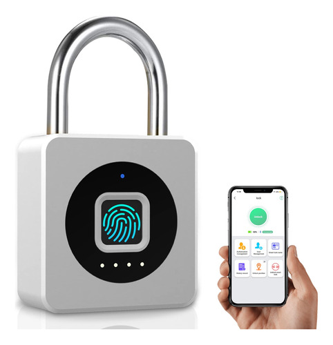 Eseesmart - Candado De Huellas Dactilares, Cerradura De Gimn