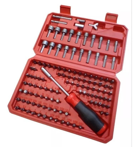 Kit Herramientas Juego Puntas 122 Pzs Acero S2 Udovo Dbu122