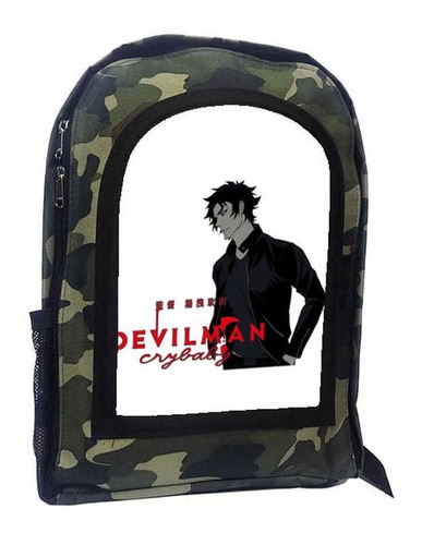 Mochila Camuflada Devil Man A17