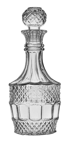Imagem 1 de 1 de Garrafa Licoreira Vidro Para Whisky E Licor 850ml Hauskraft
