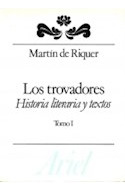Libro Trovadores Historia Literaria Y Textos Ii Letras E Ide