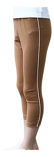 Leggings Elásticos Casuales A Rayas Para Niñas De 3 A 14 Año