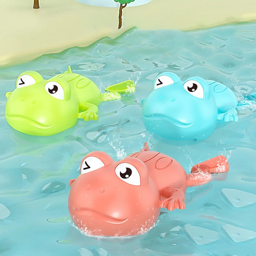 A+ Juguetes De Baño For Niños Rana Verde Pack De 3