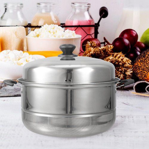 Vaporizador De Alimentos De Doble Capa Con Olla De Vapor De