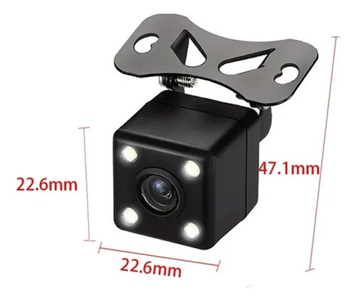 Camara Marcha Atras Reversa Universal 4 Leds