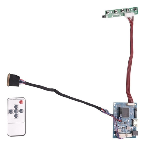 Placa Controladora Lc+av For B156xw02 Lp156wh2 De 15,