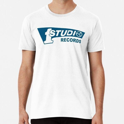 Remera Studio One Records (azul) - Reggae Music Algodon Prem