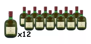 Caja Whisky Buchanans Deluxe 12 Años 1 L 12 Piezas