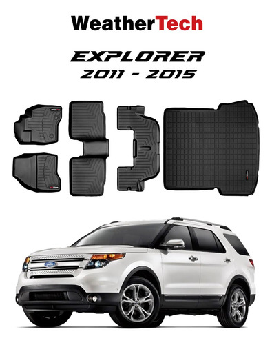 Alfombras Weathertech Explorer 2011-2015