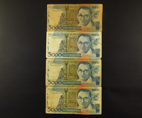 Lote 4 C dula 5000 Cinco Mil Cruzados 1988 Nacional N0407 MercadoLivre lote-4-c-dula-5000-cinco-mil-cruzados-1988-nacional-n0407-mercadolivre