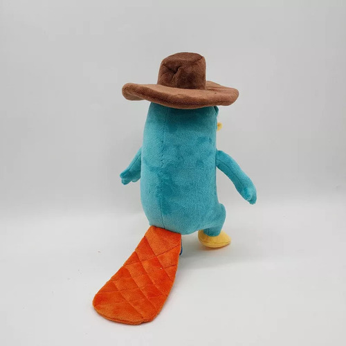 Mz Dibujo Animado De Perry Plush El Ornitorrinco Verde
