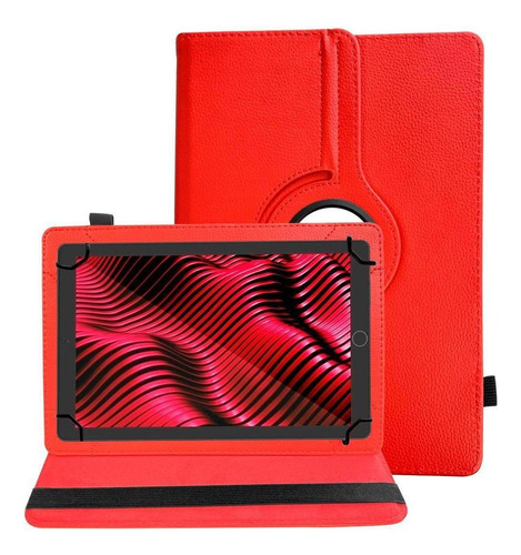 Capa Tablet Philco Ptb10rsg Tela 10 Giratória Top- Vermelha