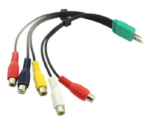 Adaptador De Componente Tipo Av Para Audio Y Video