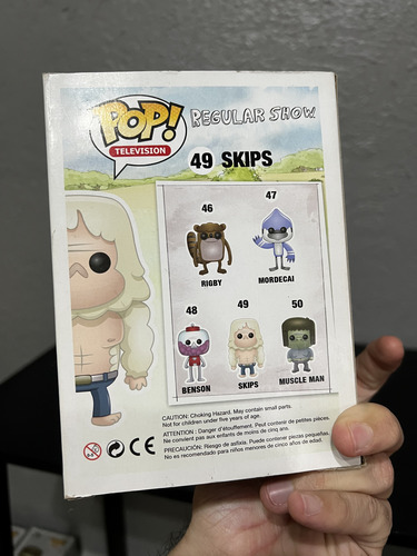 Skips Regular Show Un Show Mas Funko Pop (Usado)