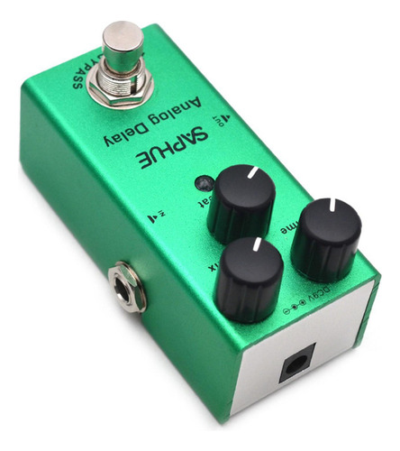 G Pedal De Guitarra Con Carcasa De Para Retardo Analógico