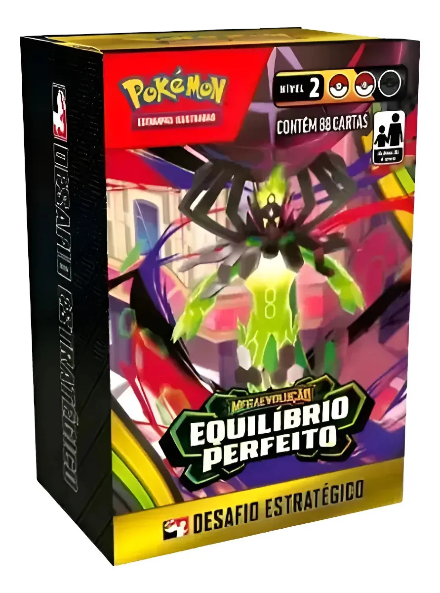 Copag Pokémon 2026 Desafio Estratégico 88 Cartas Raras