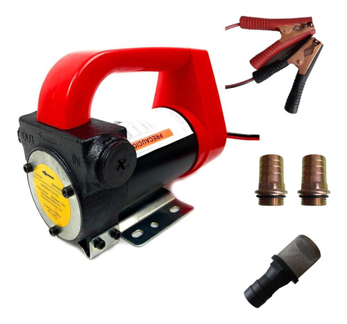 Imagen 2 de 10 de Bomba Transferencia Combustible Diesel Aceite 10 Galones 12v