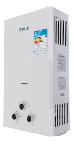 Aquecedor a gás GLP Rinnai REU-M150 branco