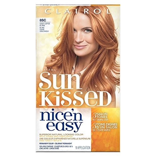 Clairol Nice .n Easy, 8sc Medium Copper Blonde, Color De Cab