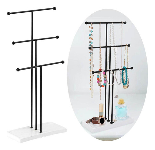 Soporte De Exhibición De Joyería De Pulsera De Collar De 3