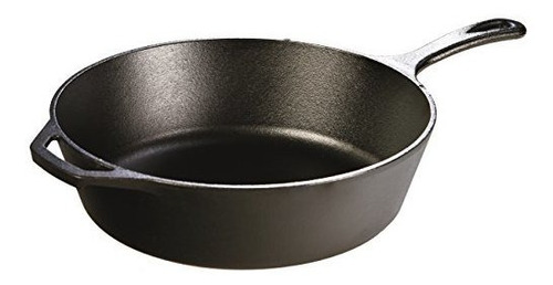 Lodge Cast Iron - Sartén Profunda De 12 Pulgadas