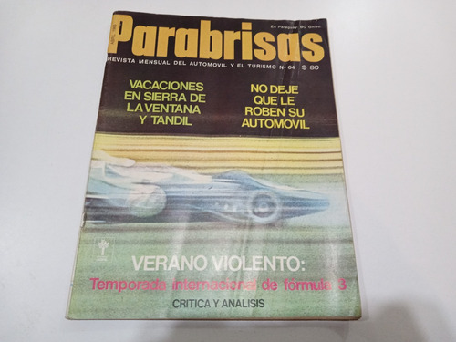 Revista Parabrisas Nº64 Abril 1966