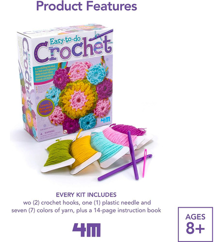 Juego De Crochet Fácil De Hacer De 4m