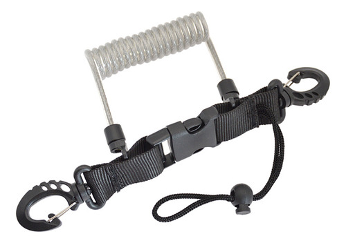 Linternas De Cable En Espiral Con Correa De Seguridad Para C
