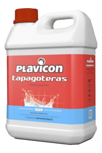 Plavicon Tapagoteras Transparente 5 L Impermeabilizante Mm