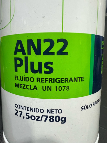 Gas Refrigerante Anton R22 (an22) 780gr