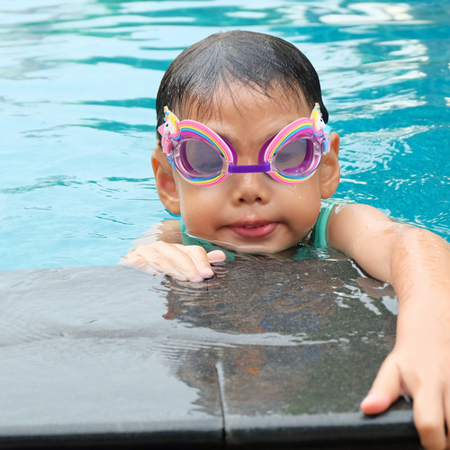 Preciosas Gafas De Natación, Adorables Gafas De Natación Par