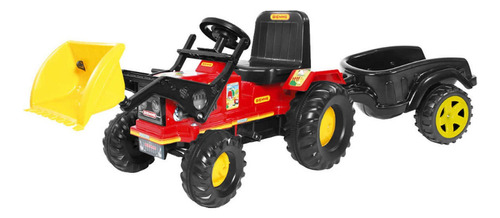 Mini Trator Infantil Pedal Farmer Com Caçamba - Biemme 315