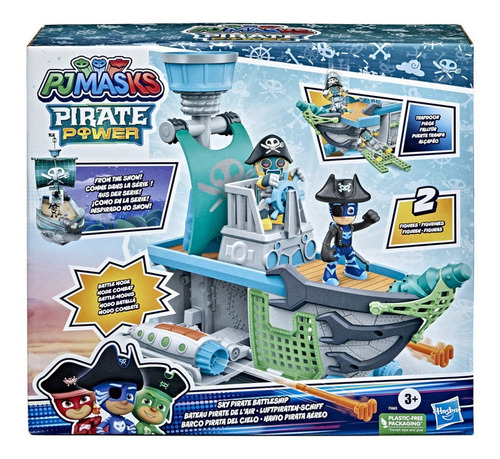 Vehiculo Pj Masks Barco Pirata Cielo