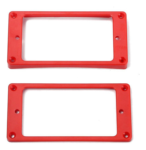 Marco Envolvente Del De Montaje De De La Guitarra Roja 2pcs