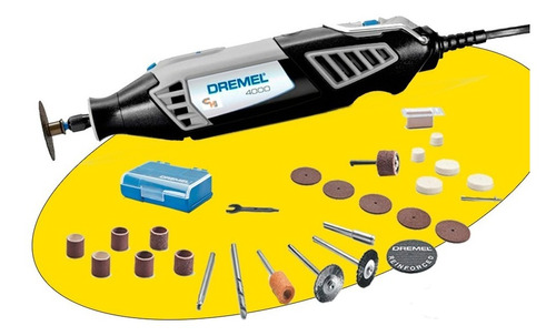 Minitorno Dremel 4000 26 Accesorios 175w Madera Metal Vidrio