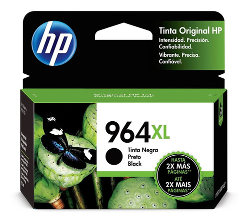 Tintas Hp 964xl Black Original Sellada 51.5 Ml