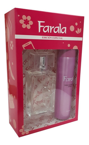 Set Farala Perfume 50ml + Desodorante Spray 100ml