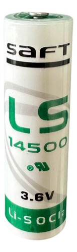 Batería Saft Ls14500 Aa 3.6 Volts 2600 Mah