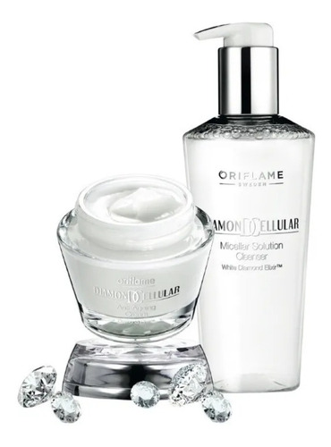 Set De Crema Y Agua Micelar Diamond Cellular By Oriflame