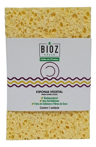 Esponja De Coco Biodegradável Bioz Green