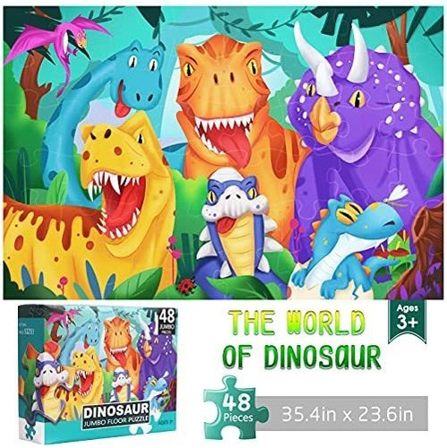 Jumbo Piso Puzzle Para Niños Rompecabezas De Animales Sbrcd