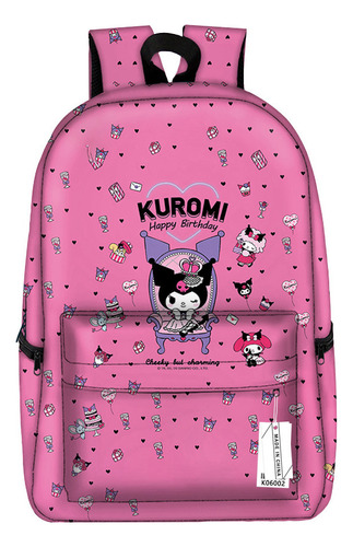 Nueva Mochila Kuromi Transfronteriza Para Escuela Primaria Y