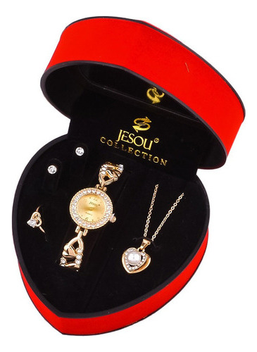 Nuevo Juego De Joyas Para El Reloj De Regalo Para Mujeres