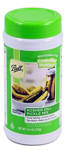 Ball Kosher Eneldo Flex Mezcla De Pepinillos, 13.4 O