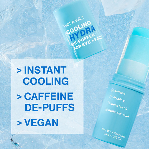 Cooling Hydra De-puffer Wet N Wild Para Olhos e Rosto