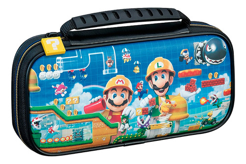 Estuche Hori Para Nintendo Switch Lite Viajero Mario Maker